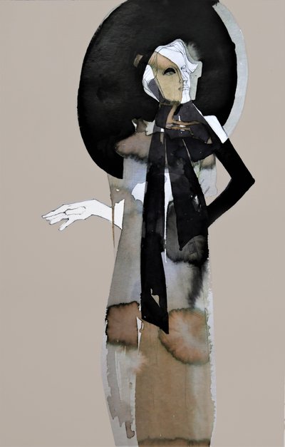 Sombrero negro para mujer elegante de Doris Schmitz