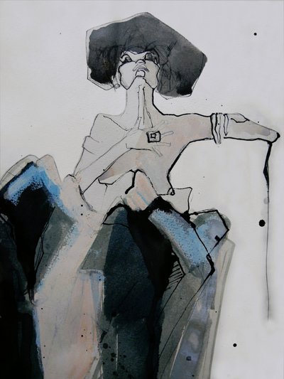 Sombrero «Mujer expresiva» de Doris Schmitz