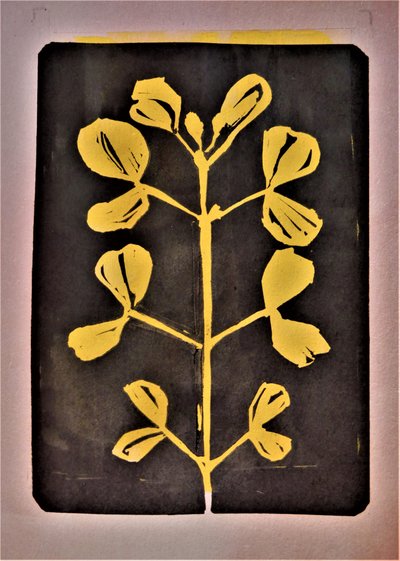 Forma botánica dorada de Doris Schmitz