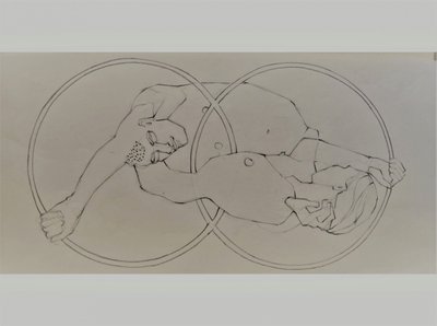 Formas humanas entrelazadas de Doris Schmitz