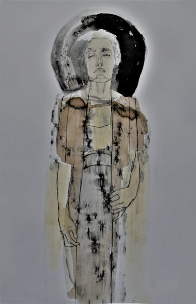 Figura abstracta serena de Doris Schmitz