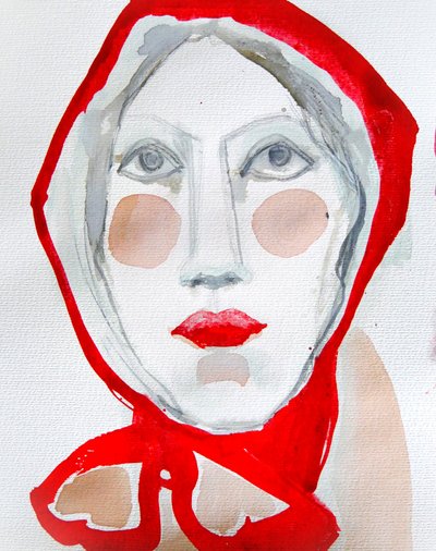 La mujer de la capucha roja de Doris Schmitz