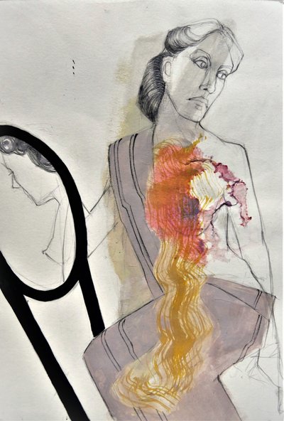 Una mujer con fuego interior de Doris Schmitz
