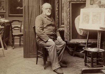 Retrato de un Pintor en su Estudio de Dornac