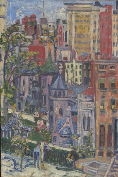 Nueva York: la pequeña iglesia a la vuelta de la esquina de Dorothea Adelheid Dreier