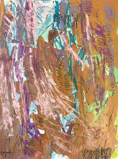 Flujo abstracto vibrante de Dorothy Fagan