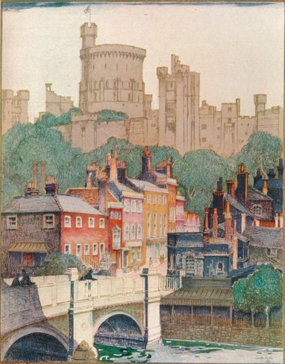 Castillo de Windsor, 1922, 1924 de Dorothy Hutton