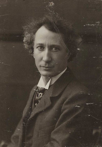 Retrato del pianista y compositor Emil von Sauer 1862-1942, c. 1905 de Dortmund . Photo studio Neuhaus