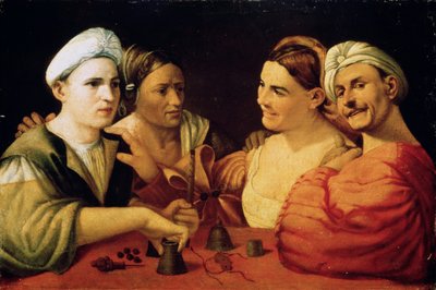 Ilusionistas, siglo XVI de Dosso Dossi