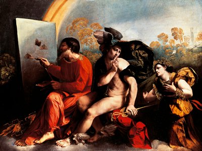 Júpiter y el pintor, de Dosso Dossi de Dosso Dossi
