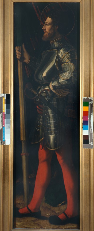 San Jorge, c.1540 (óleo sobre tabla) de Dosso Dossi