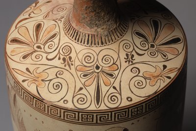 El Lekythos de Atalanta (Jarra funeraria de aceite), 500-490 a.C. de Douris