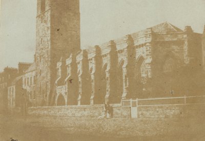 Capilla del Colegio St. Salvator, St. Andrews desde el Suroeste de Dr. John Adamson