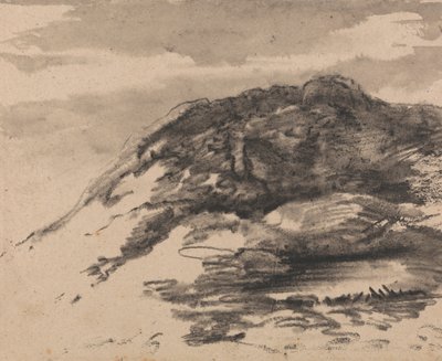 Composición inspirada en las pinturas de Cader Idris de Richard Wilson de Dr. Thomas Monro