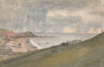 Budleigh, Salterton... Una forma más fácil de descender ye acantilado de Dr. William Crotch