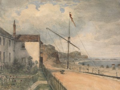 Budleigh, Salterton... desde nuestro propio jardín de Dr. William Crotch