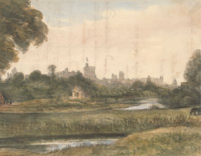 Vista de Windsor desde el río de Dr. William Crotch