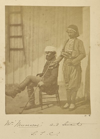 Sr. Murescoe y Servant, L.T.C. de Dr. William Robertson