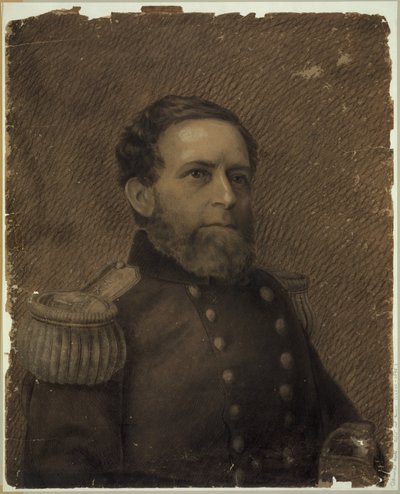 Almirante Andrew H. Foote, retrato de cabeza y hombros, con uniforme militar Abstracto/medio de Drawings