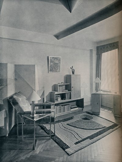 Muebles diseñados y ejecutados por Alexander Kachinsky, 1930 de Drix Duryea