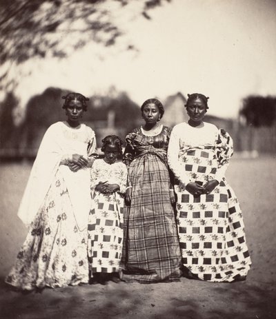 Mujeres Betsimisaraka, Madagascar, 1863 de Désiré Charnay