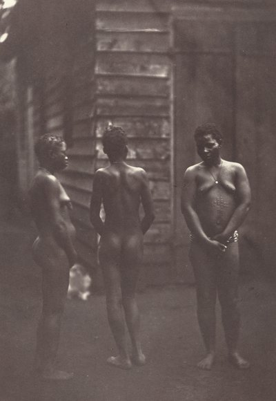 Tres Mujeres Malgaches (Placa 30) de Désiré Charnay