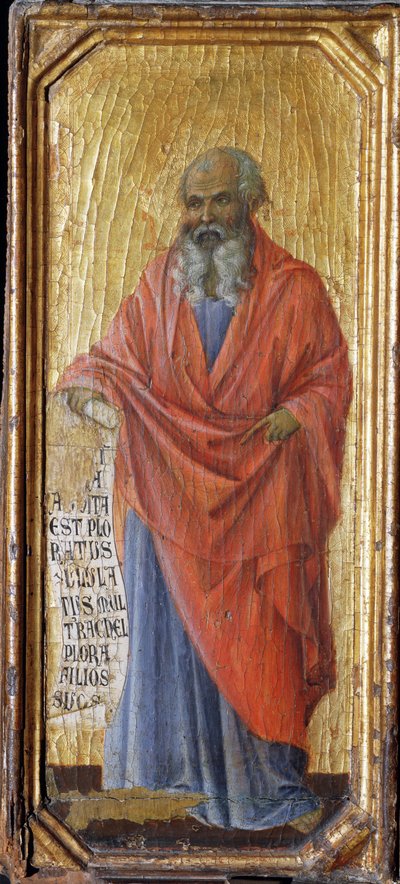 Jeremías el Profeta de Duccio di Buoninsegna