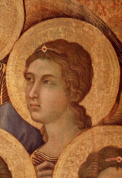 La Maestà (detalle) de Duccio di Buoninsegna
