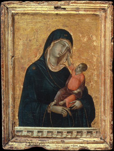 Virgen con el Niño de Duccio di Buoninsegna