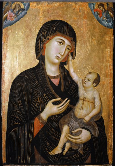 Madonna di Crevole Virgen y Niño de Duccio di Buoninsegna