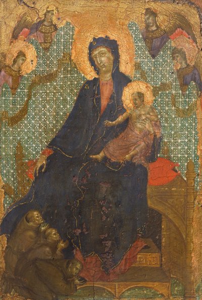 Madonna de los Franciscanos de Duccio di Buoninsegna