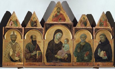 Políptico de Siena de Duccio di Buoninsegna
