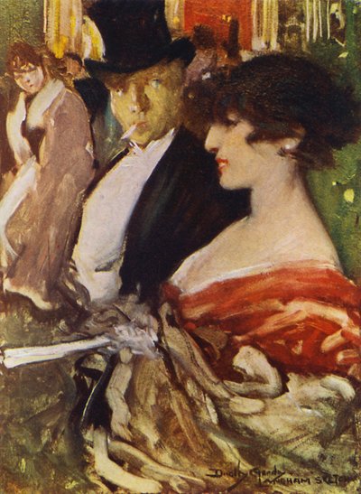 La obra es lo importante (Boceto de Langham) de Dudley Hardy
