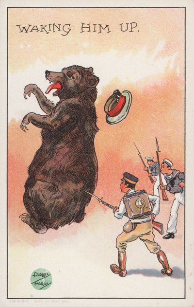 Despertándolo, c.1904-05 de Dudley Hardy