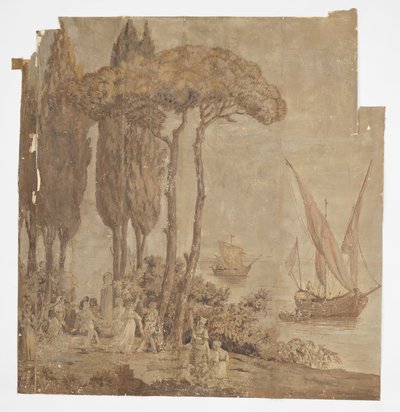 "Vistas de Italia" [Bahía de Nápoles] de Dufour et Leroy