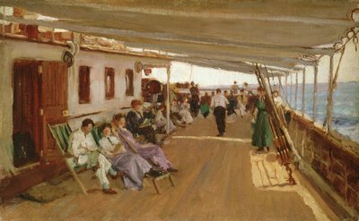 En cubierta, Steam Packet de Duncan McGregor Whyte