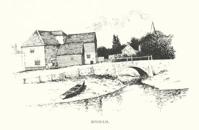 Bosham (litografía) de Duncan Moul