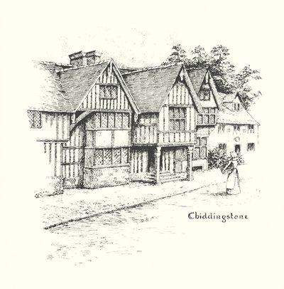 Chiddingstone (litografía) de Duncan Moul