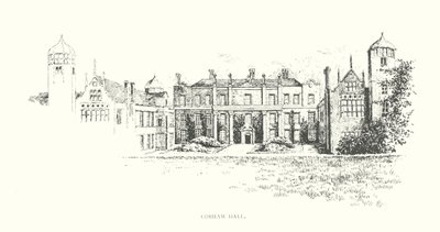 Cobham Hall (litografía) de Duncan Moul