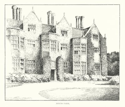 Moyns Park (litografía) de Duncan Moul