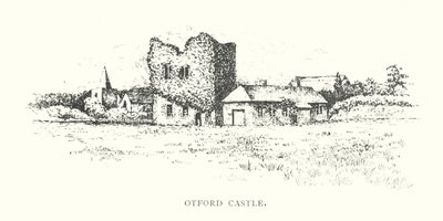 Castillo de Otford (litografía) de Duncan Moul