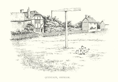 Quintain, Offham (litografía) de Duncan Moul
