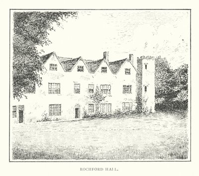 Rochford Hall (litografía) de Duncan Moul