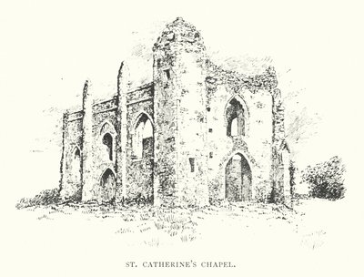 Capilla de Santa Catalina (litografía) de Duncan Moul
