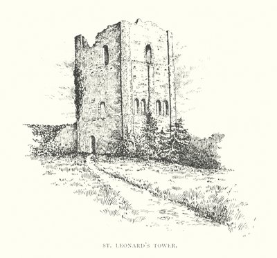 Torre de San Leonardo (litografía) de Duncan Moul