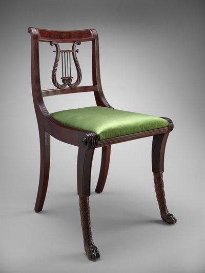 Silla Lateral, c. 1816 de Duncan Phyfe