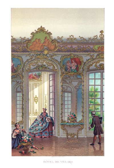 Hotel De Villars, 1885 de Durin