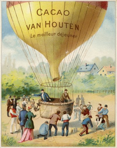 Globo a punto de ascender de Dutch School
