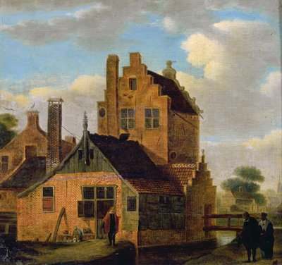Casas de ladrillo de Dutch School