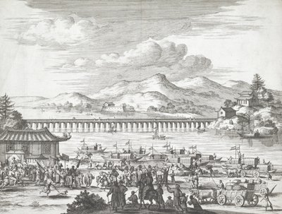 Puente sobre el río Yangtsé de Dutch School